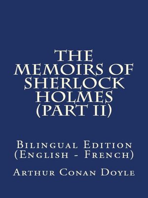 cover image of The Memoirs of Sherlock Holmes II
